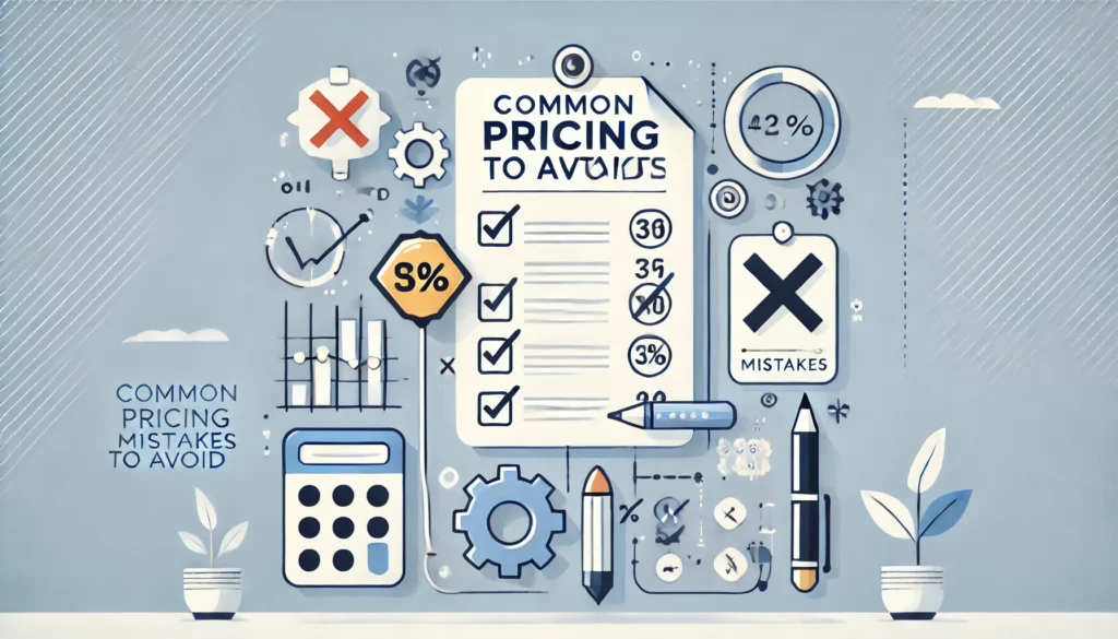 Common Pricing Mistakes to Avoid.