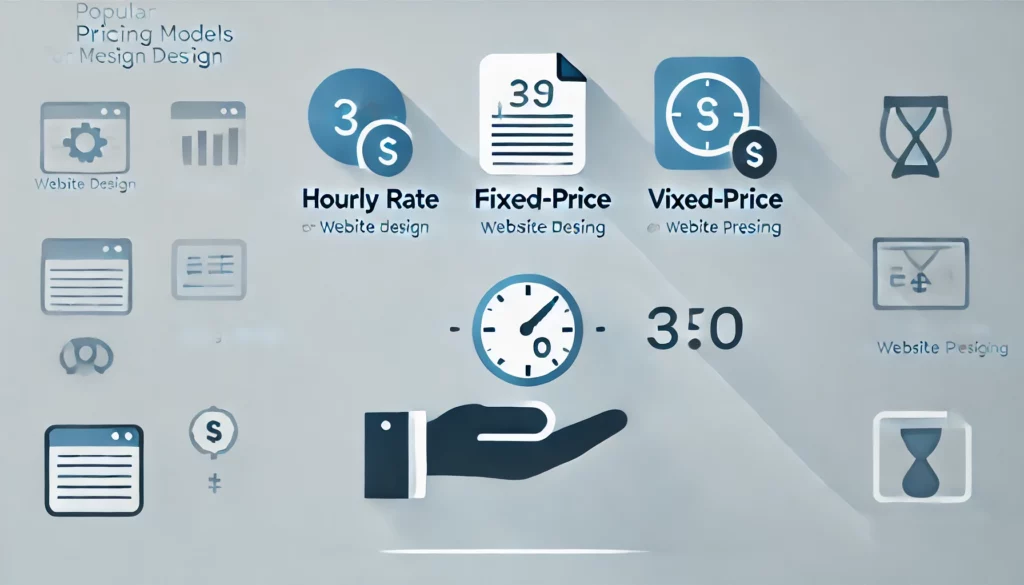 Popular Pricing Models for Website Design.